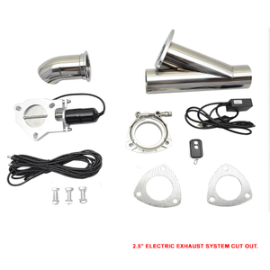 2 Inch Diy Electric Exhaust Cutout Valve with Dual Valve
