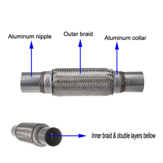 Stainless Steel Flexible Exhaust Pipe for Generator Supplier