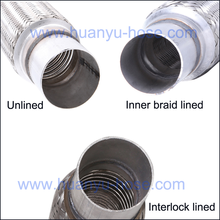 High Temperature Stainless Steel Flexible Exhaust Pipe for Generator