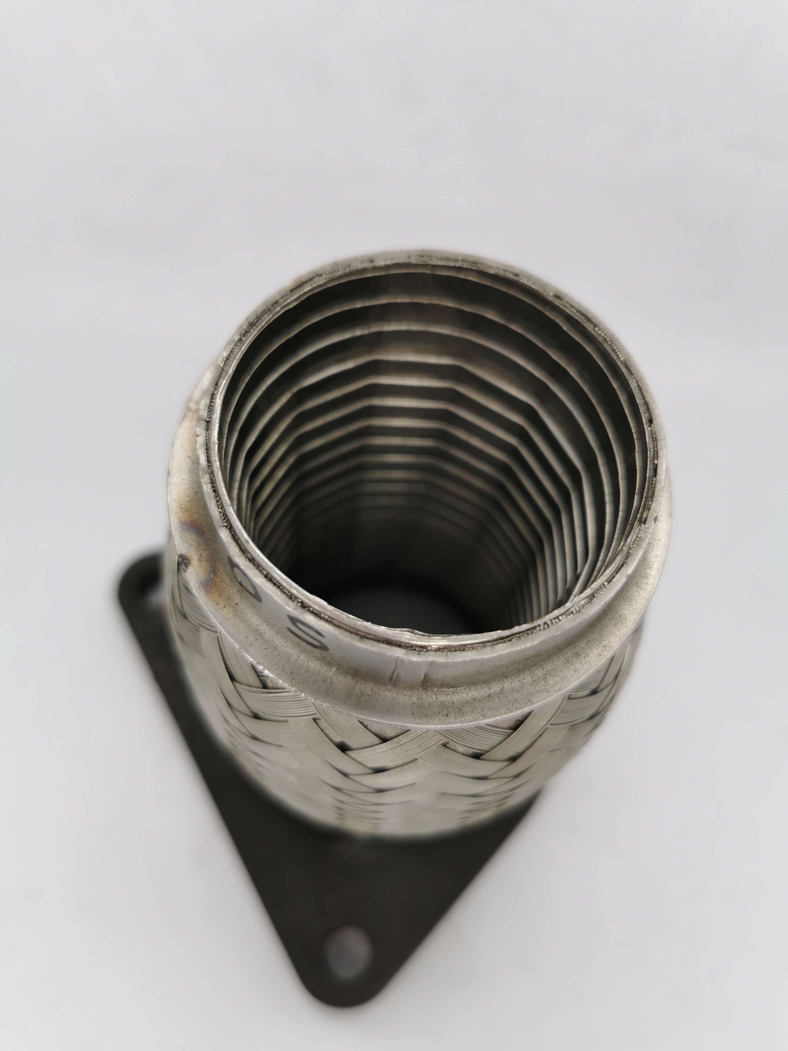 Automotive Stainless Steel Flexible Exhaust Pipe with Flange